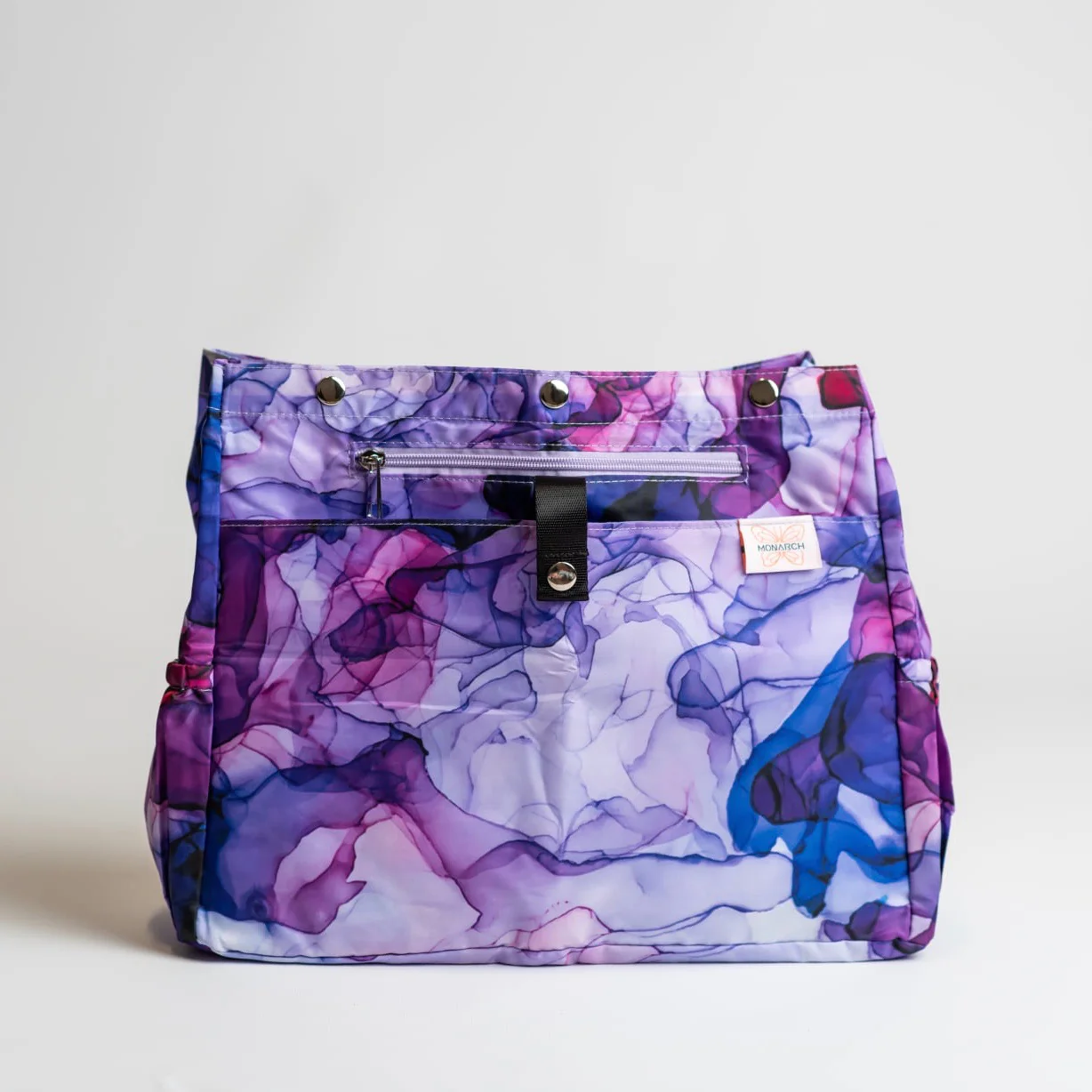 [SECONDS] 4-in-1 Nappy Backpack | Cranberry - Image 10