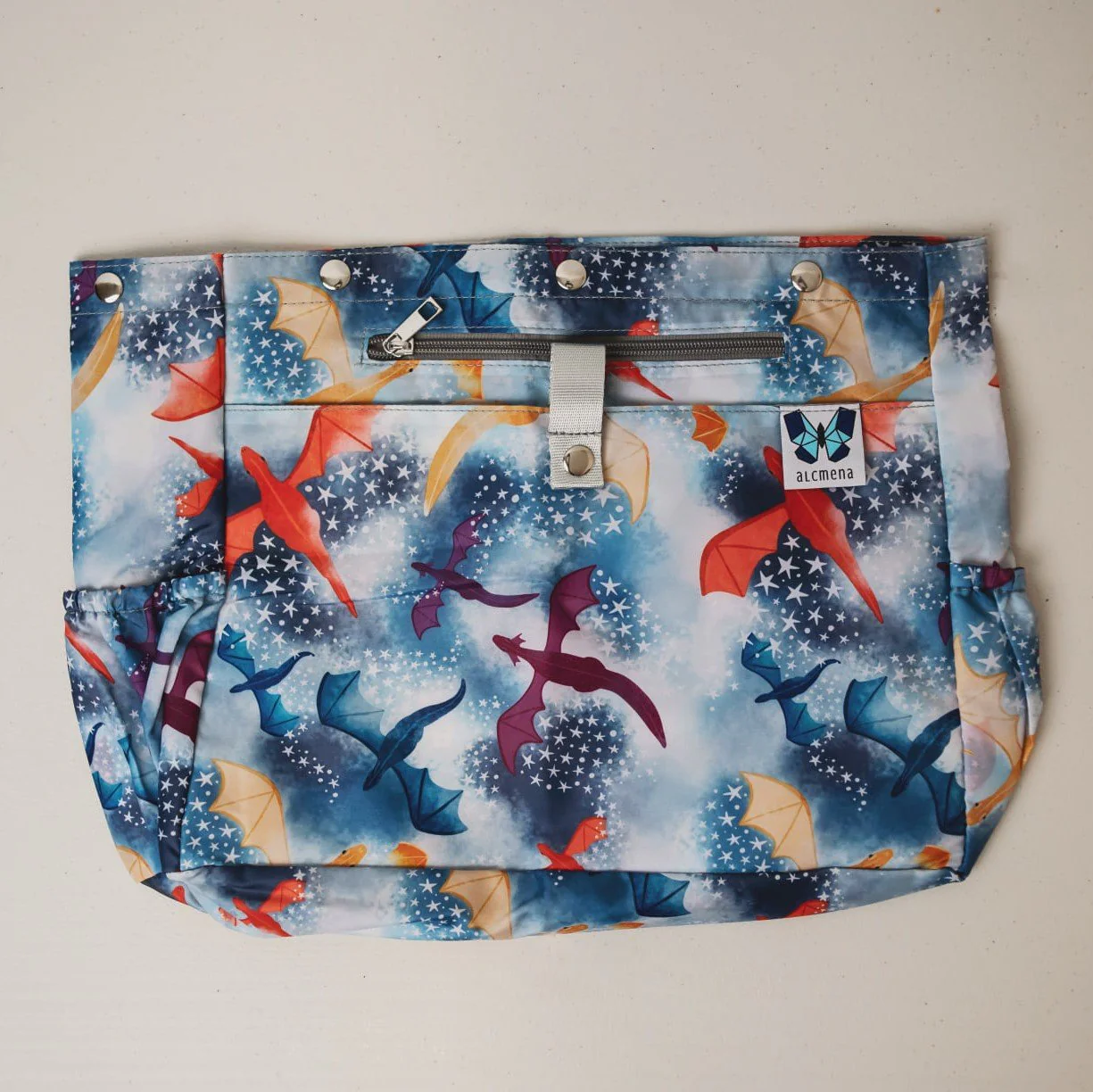 [SECONDS] 4-in-1 Nappy Backpack | Cranberry - Image 15