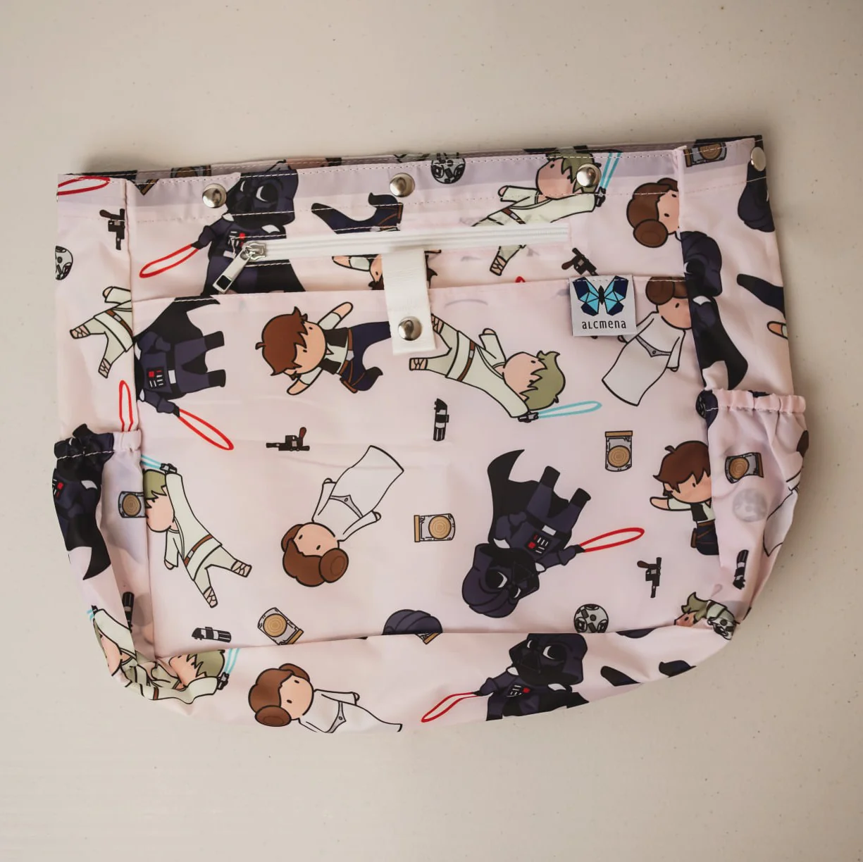 [SECONDS] 4-in-1 Nappy Backpack | Cranberry - Image 17
