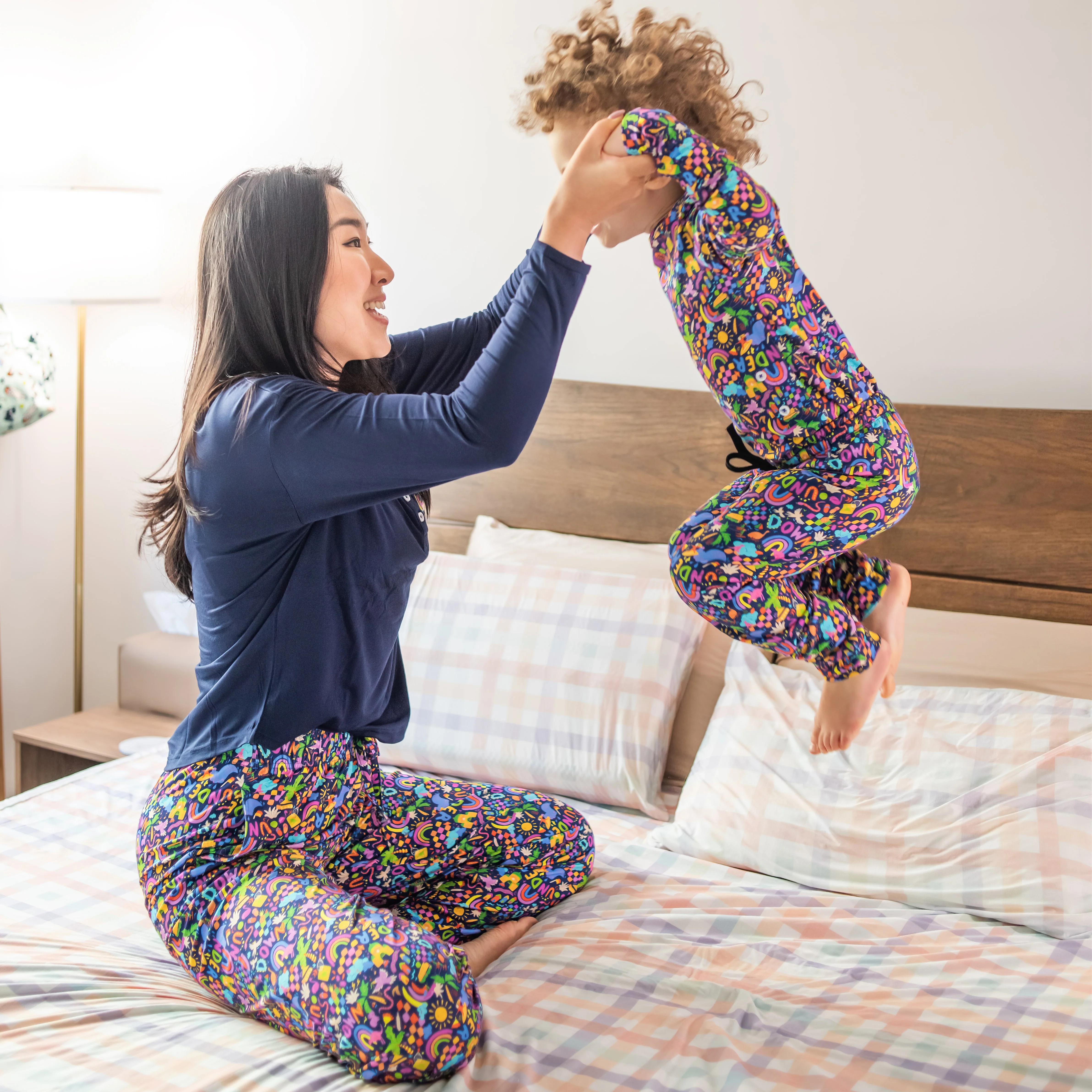 Adults Bamboo Pyjamas | Down Under - Navy - Image 4