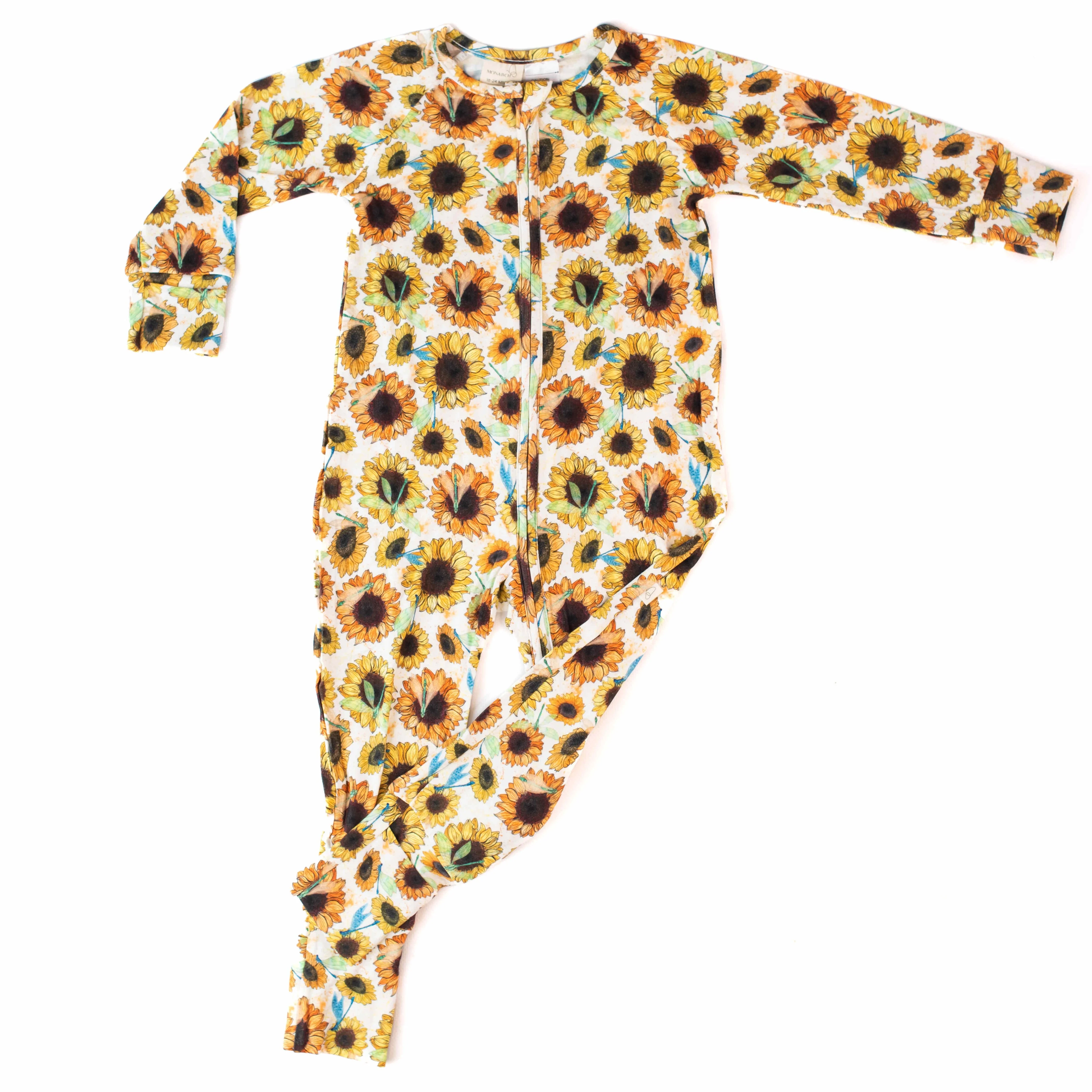 Bamboo Romper (Bootysuit) V3.0 | Sunny Daze (Long) - Image 6