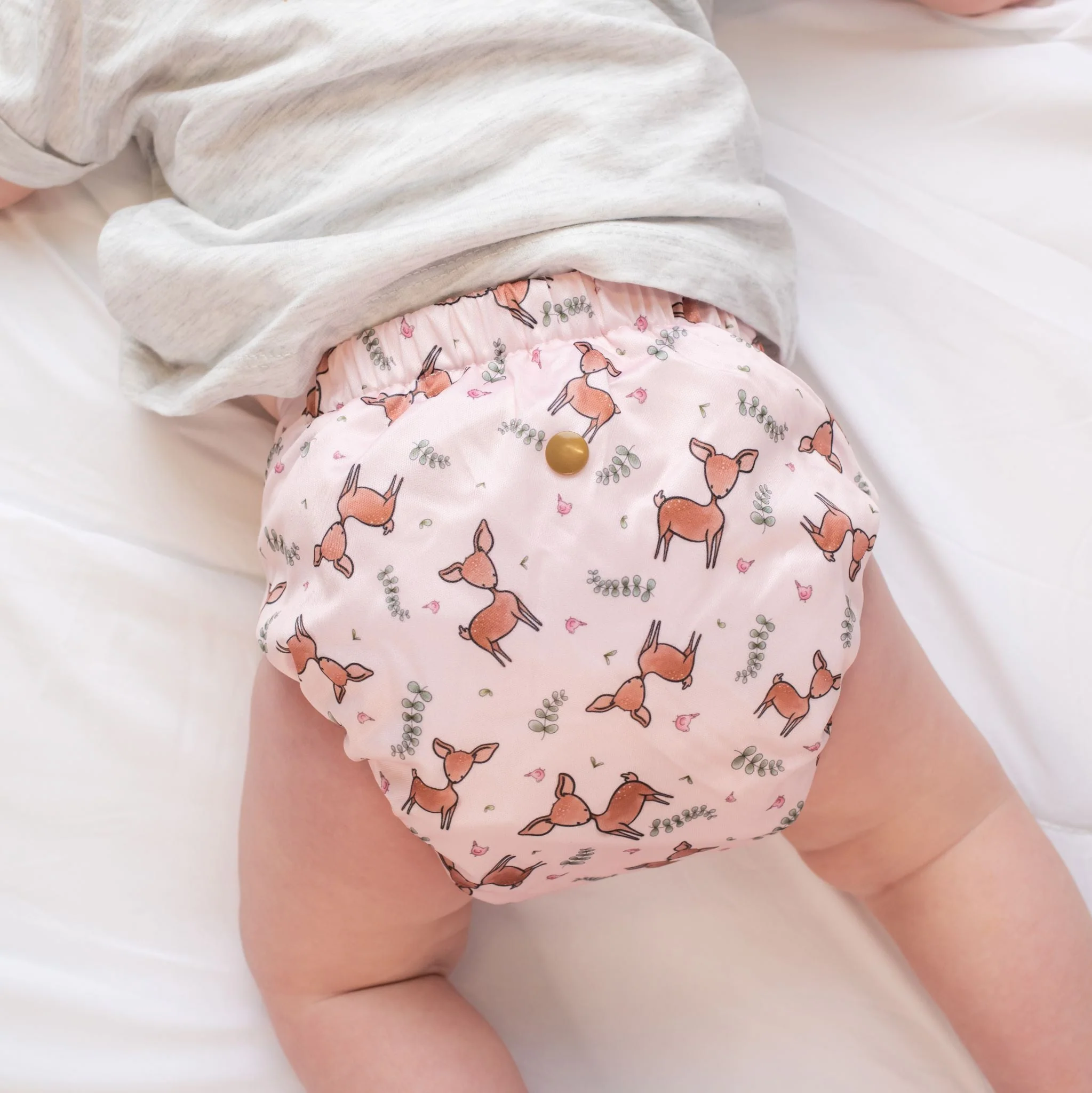 Beginner Reusable Cloth Nappy Set (w/Pod) | Look No Feather - Image 9