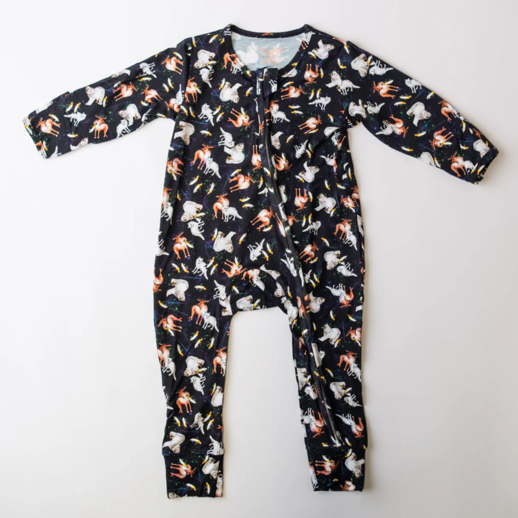 Bamboo Romper (Bootysuit) V1.0 | Disco Bears (Long) - Image 3