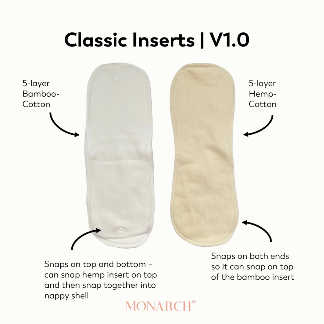Classic Hemp-Top Nappy | Alcmena Flora - Image 5