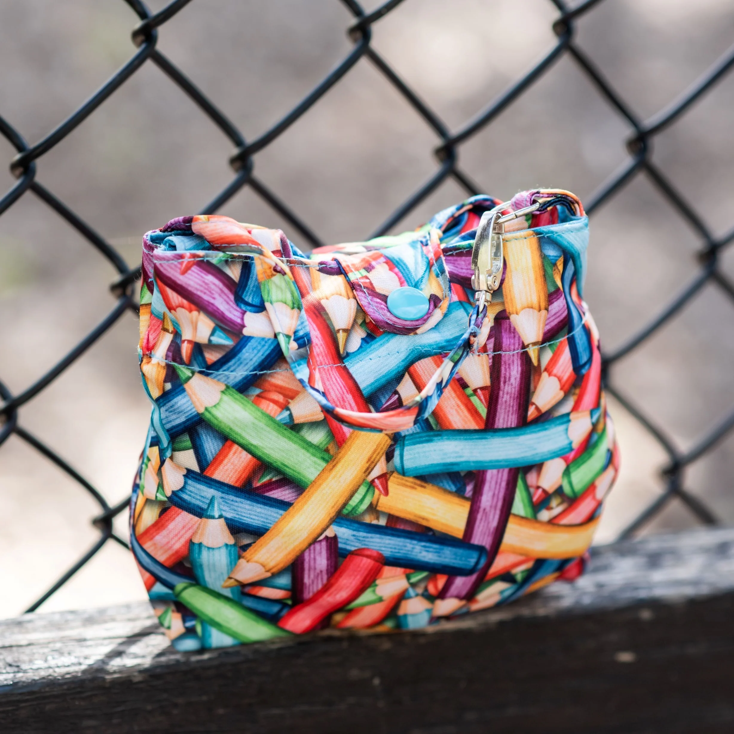 Waterproof Tote Bag - Art Attack - Image 5
