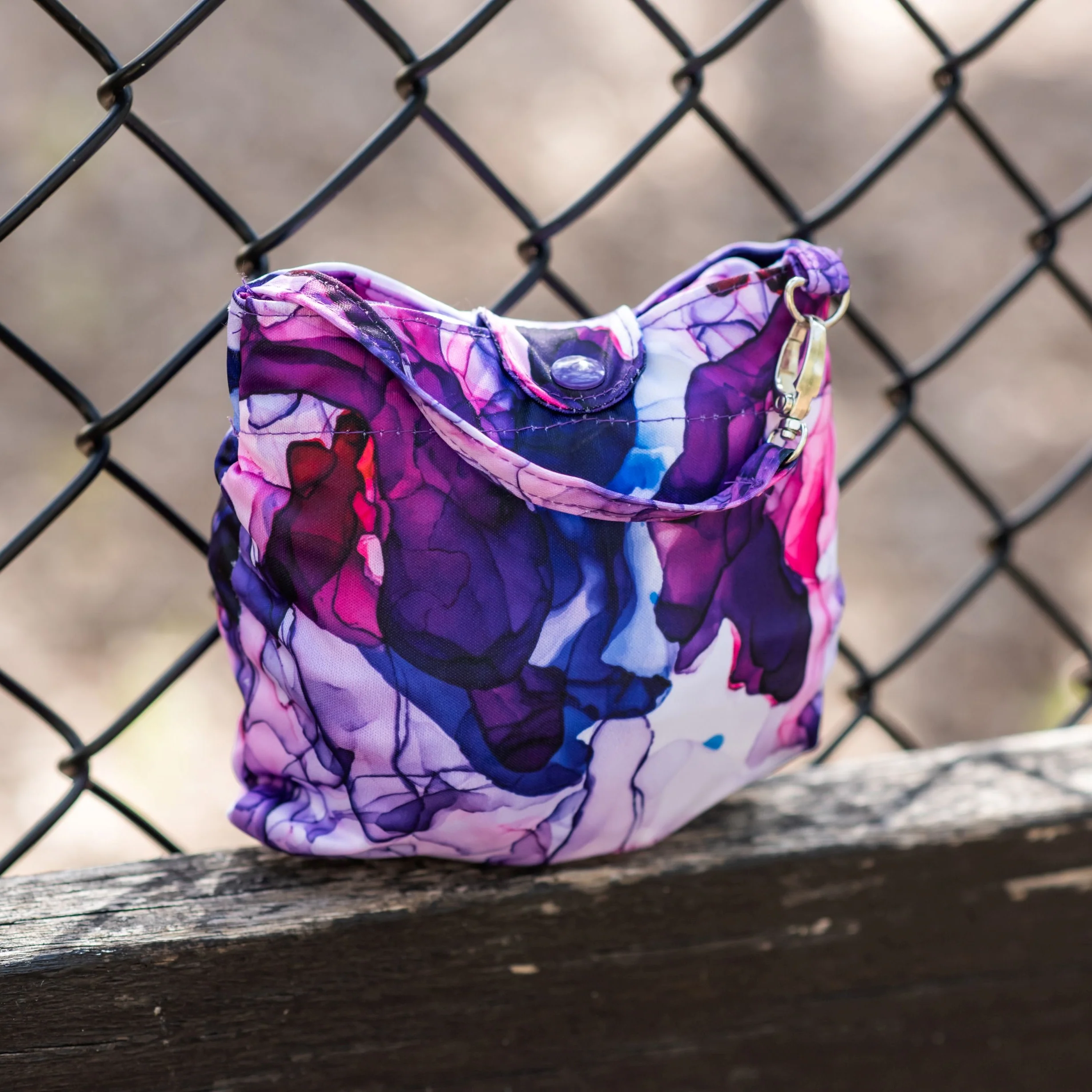 Waterproof Tote Bag - Ultraviolet - Image 4