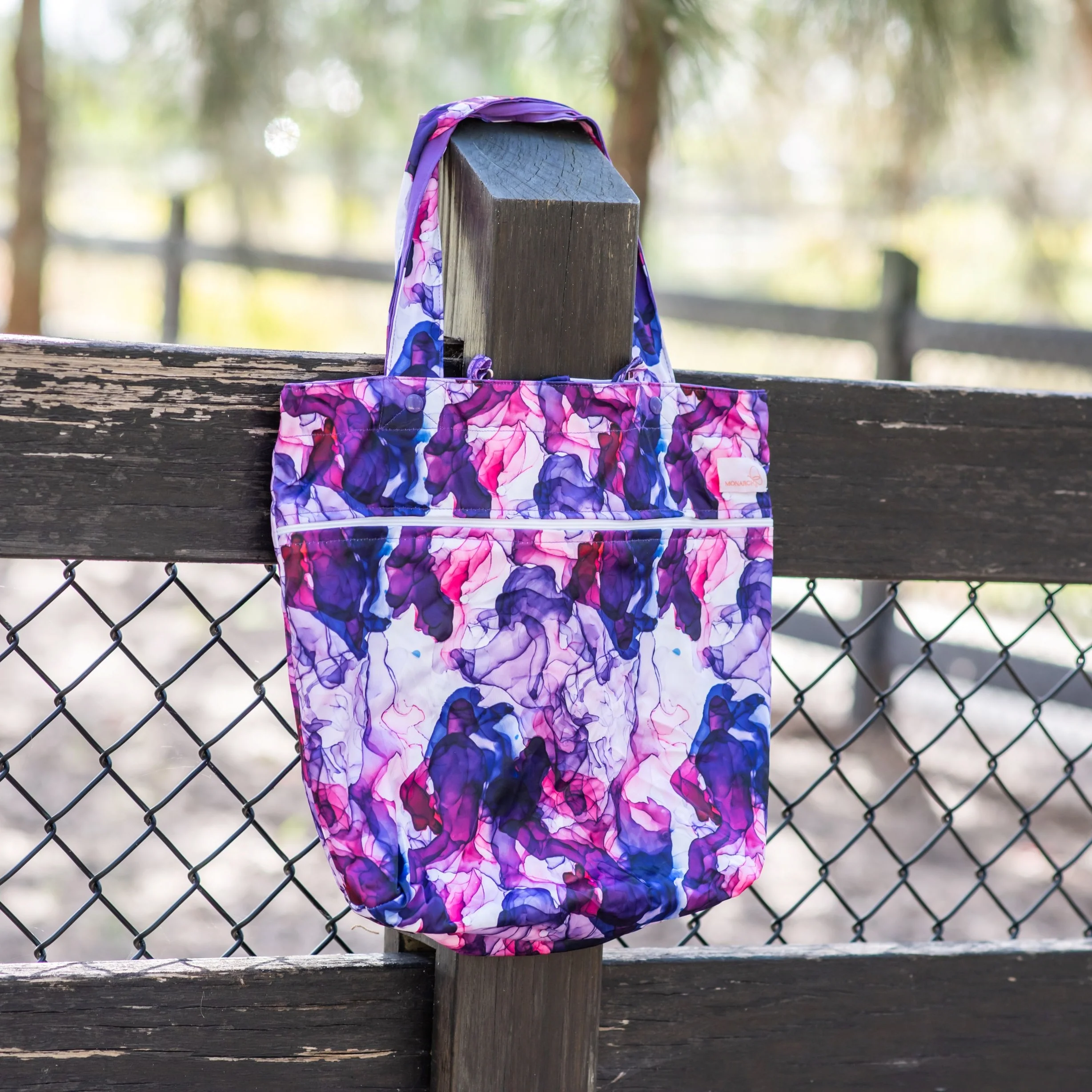 Waterproof Tote Bag - Ultraviolet - Image 5