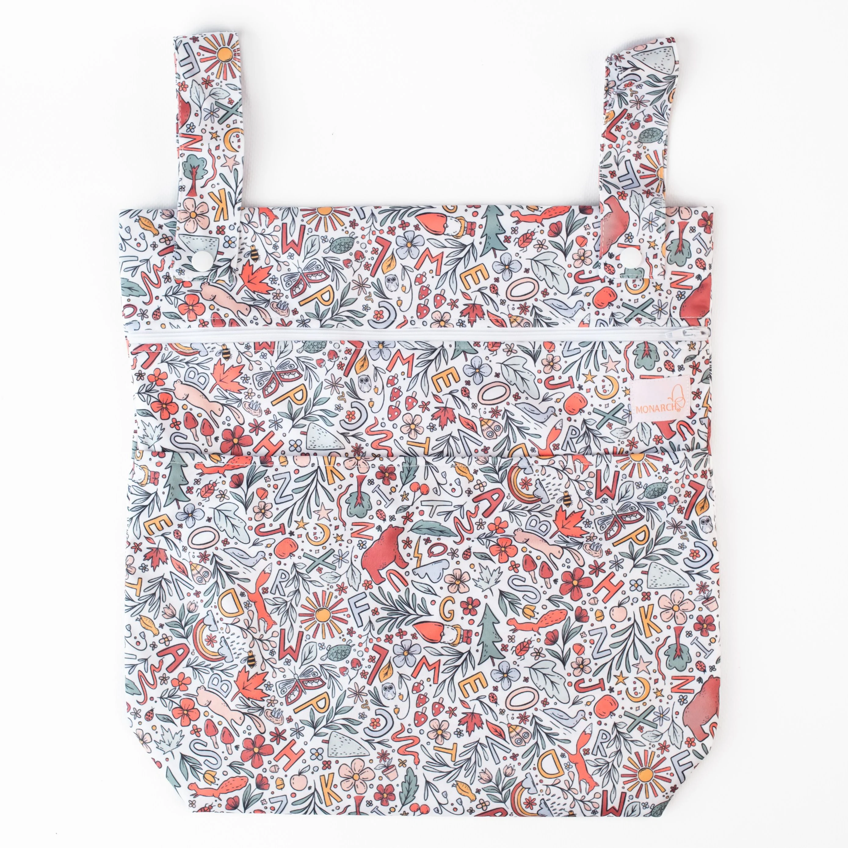 Regular Wet Bag | Woodland Alphabet