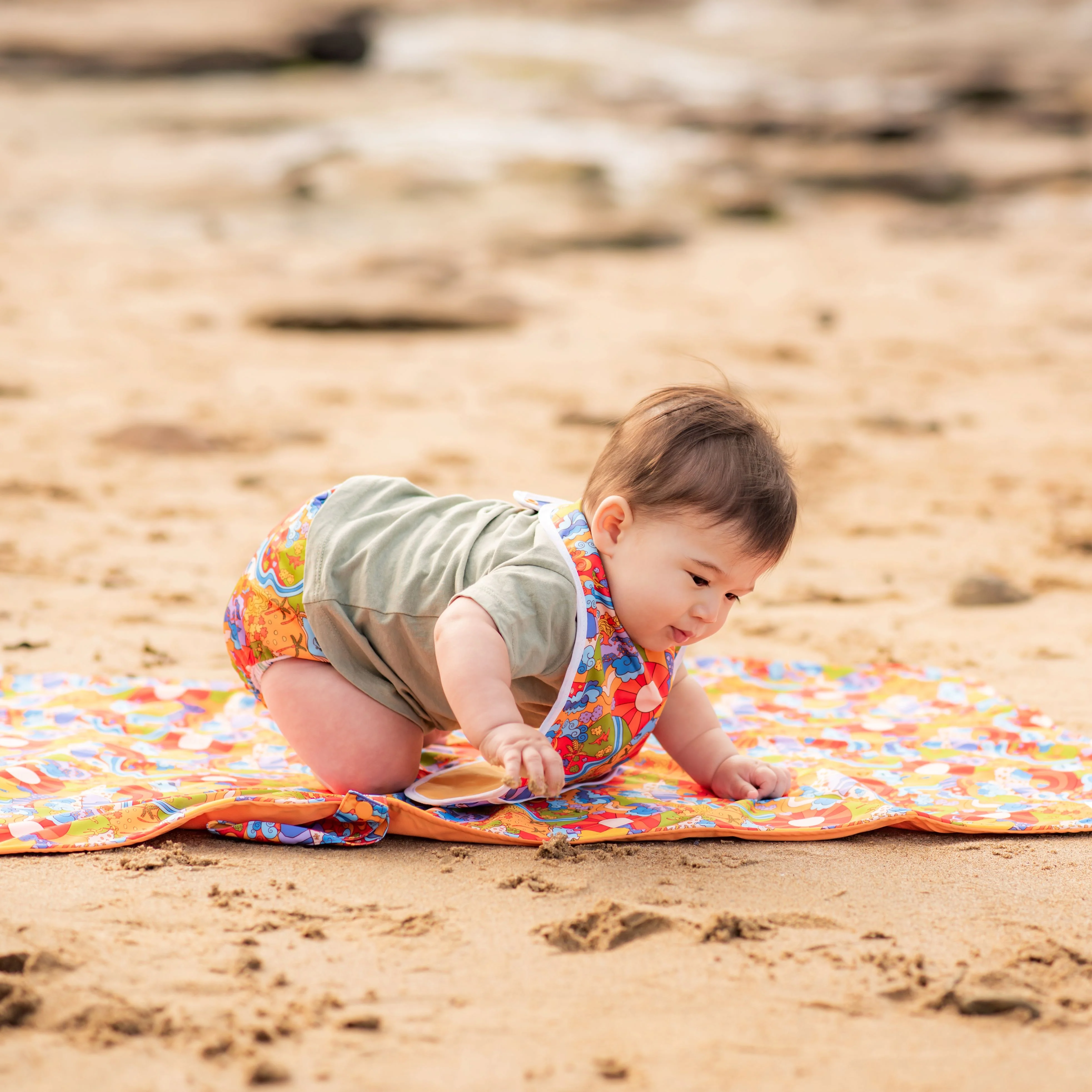 Reversible Bibs - Sunburst Country - Image 4