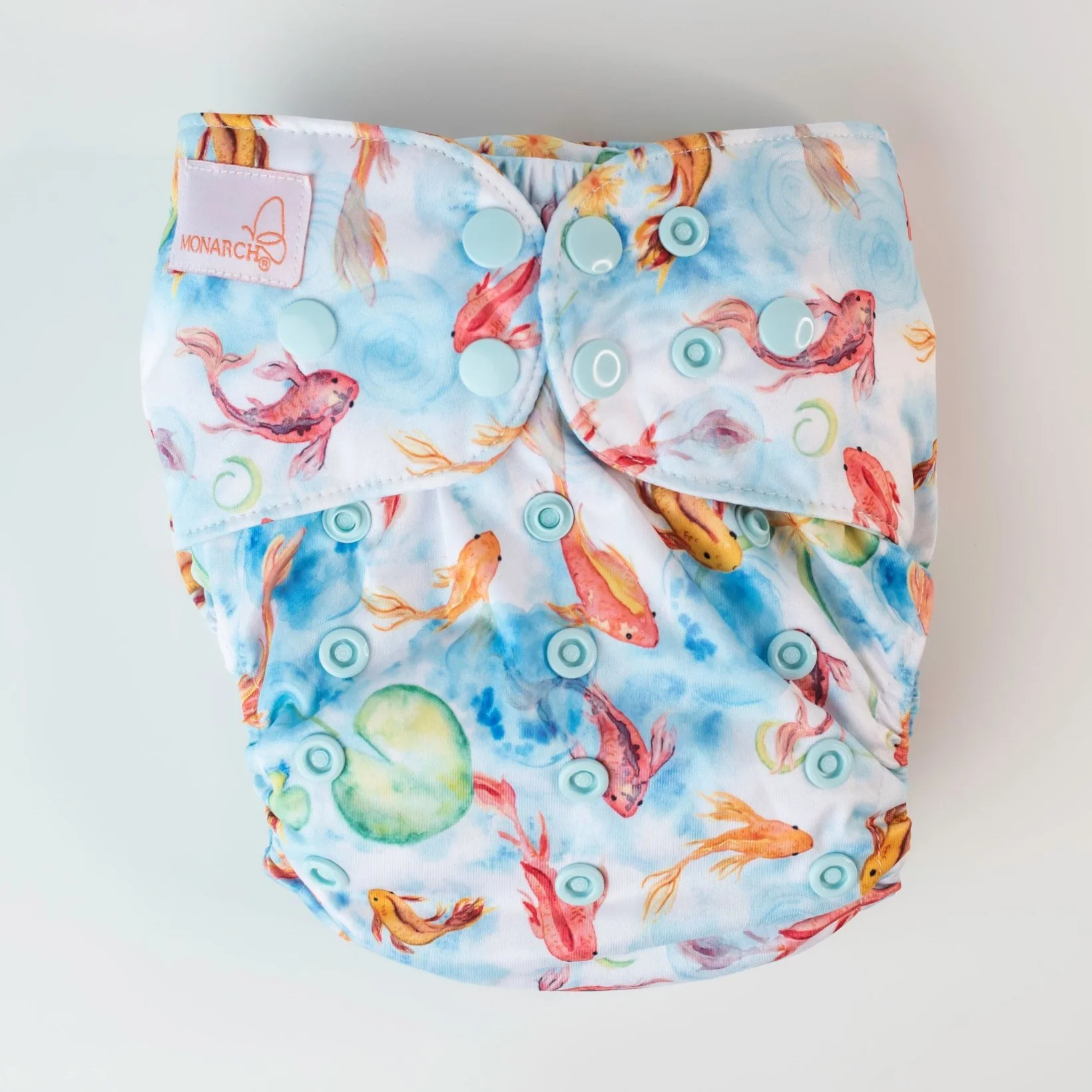 Classic Terry-Top V2 Nappy | Feeling Koi - Image 3