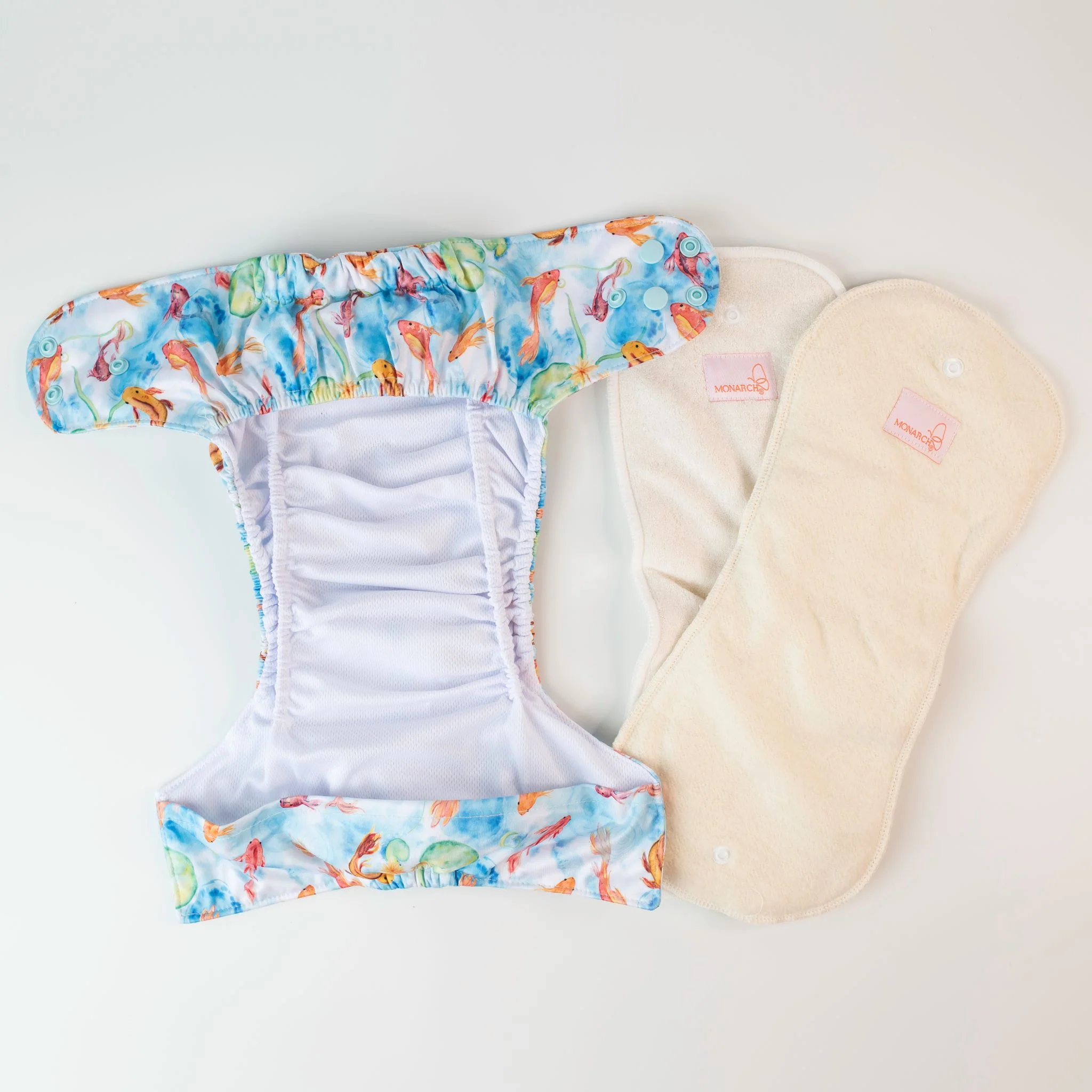 Classic Terry-Top V2 Nappy | Feeling Koi - Image 4
