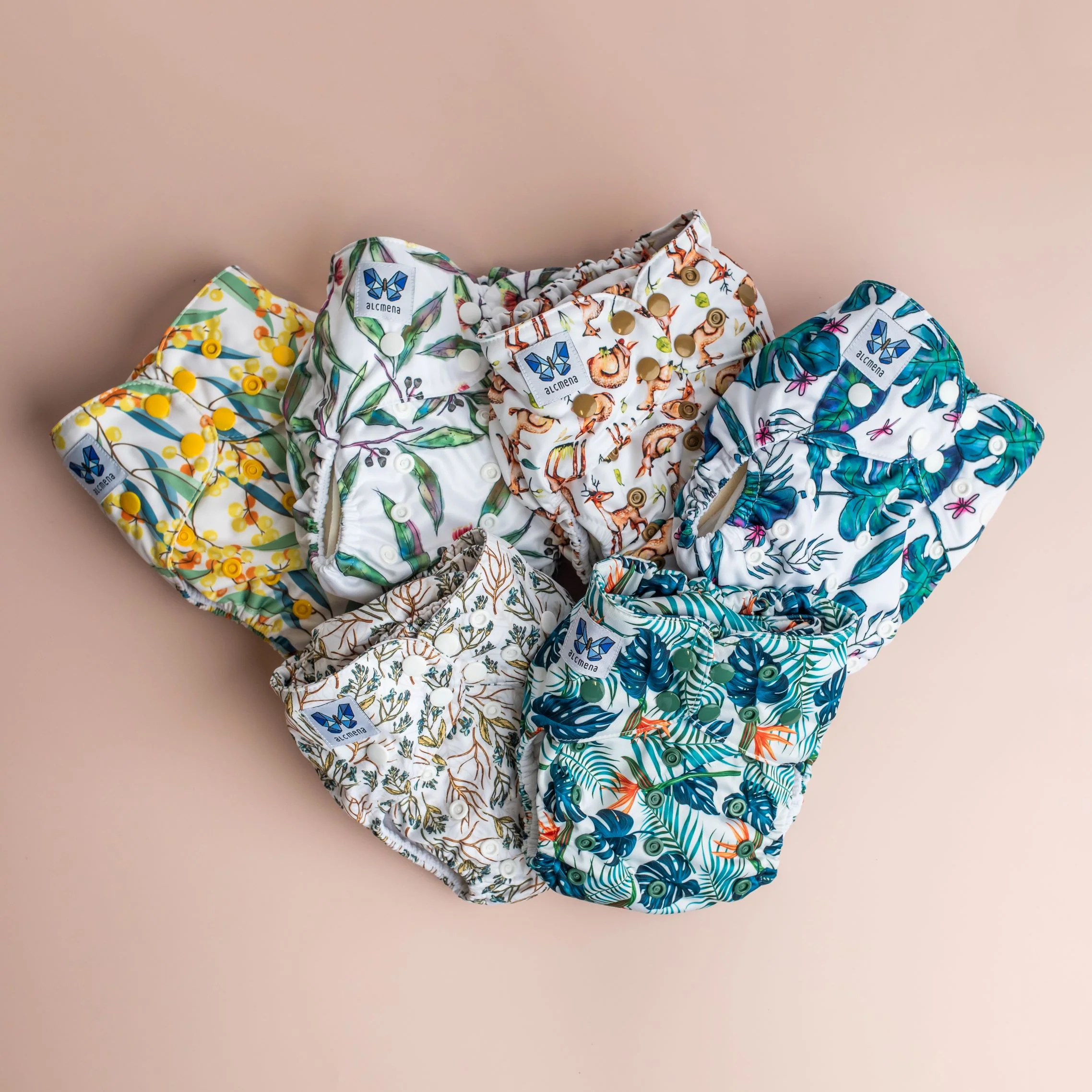 Classic Reusable Nappies | 6x Starter Bundle - Image 3