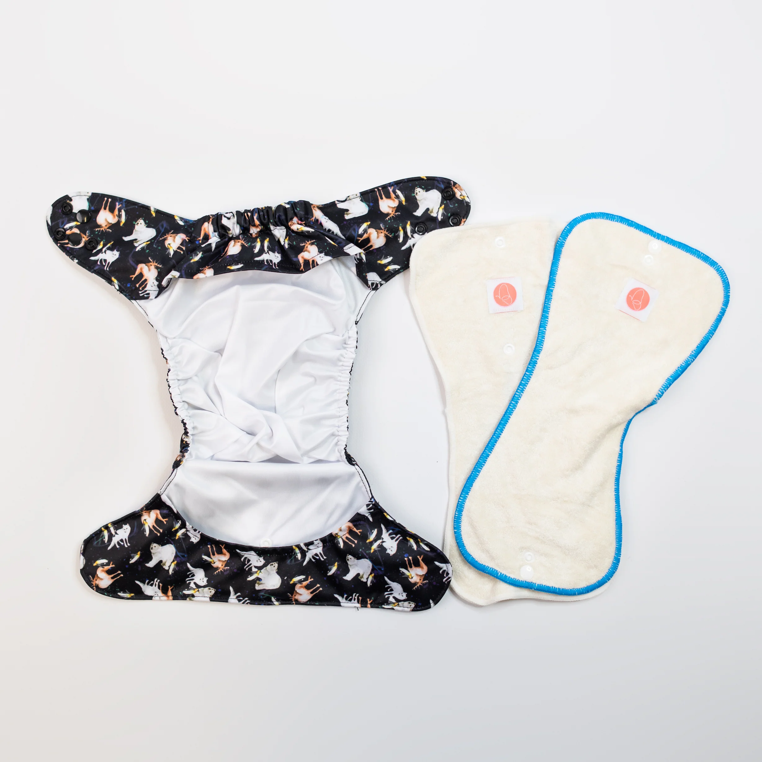 Ultimate Wipeable Cloth Nappy (Lite) | Disco Bears - Image 4