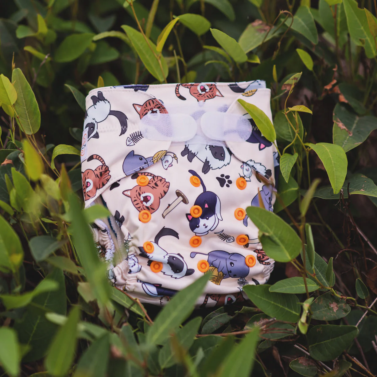 Ultimate Wipeable Cloth Nappy (Core) | Feline Good - Image 5