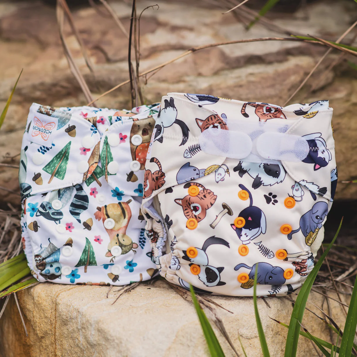 Ultimate Wipeable Cloth Nappy (Core) | Feline Good - Image 6