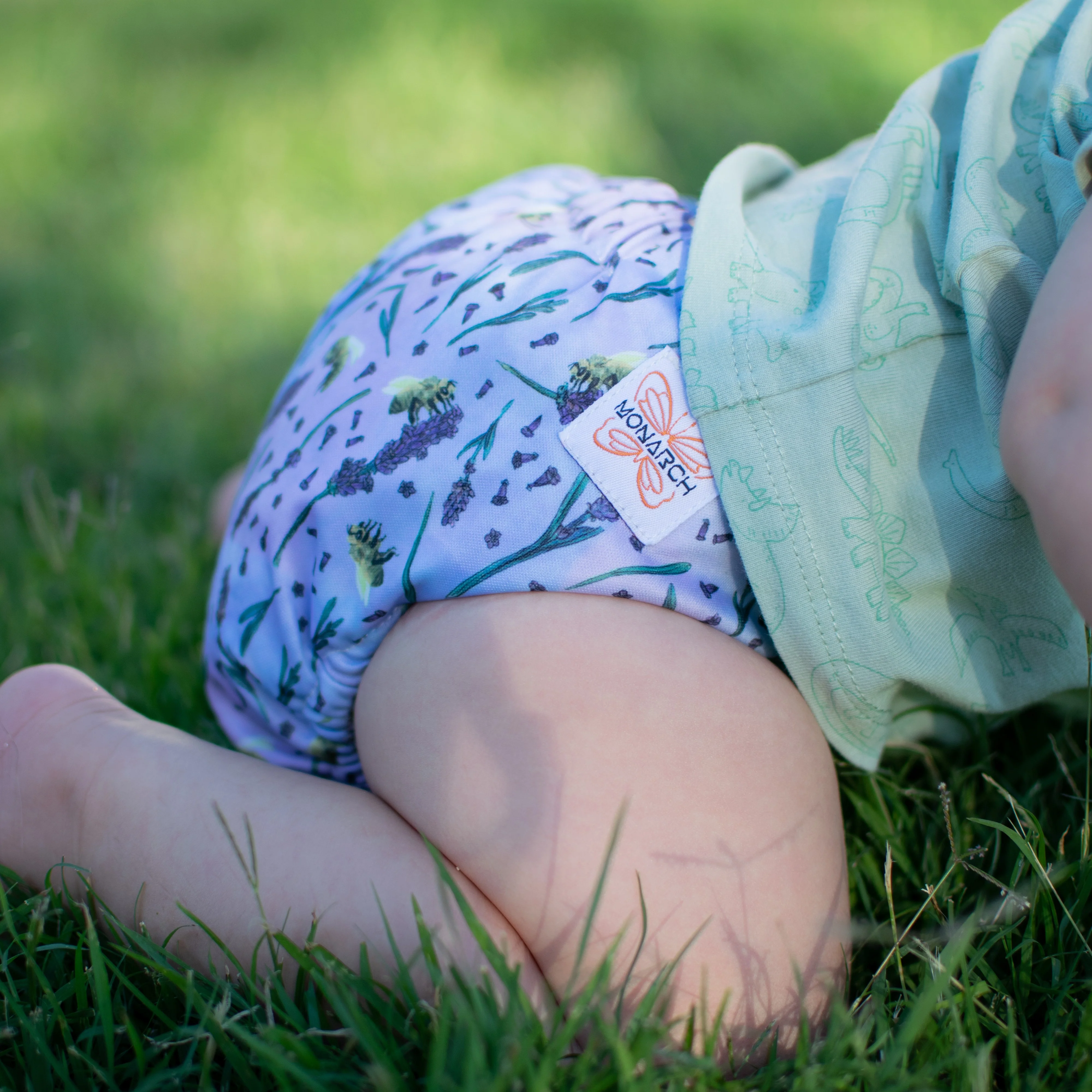 Ultimate Wipeable Cloth Nappy (Core) | Purple Reign - Image 3