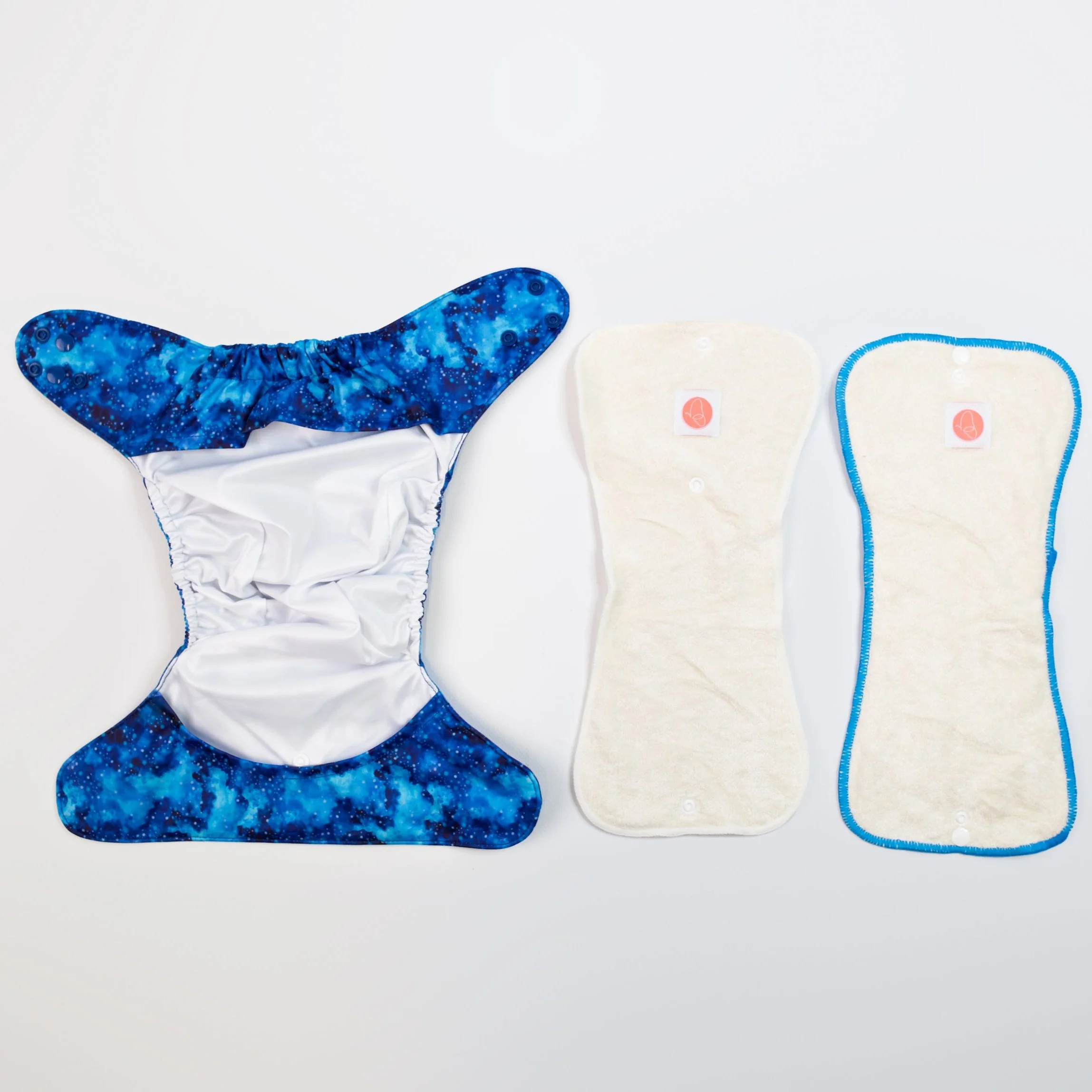 Ultimate Wipeable Cloth Nappy (Lite) | Snowstorm - Image 5