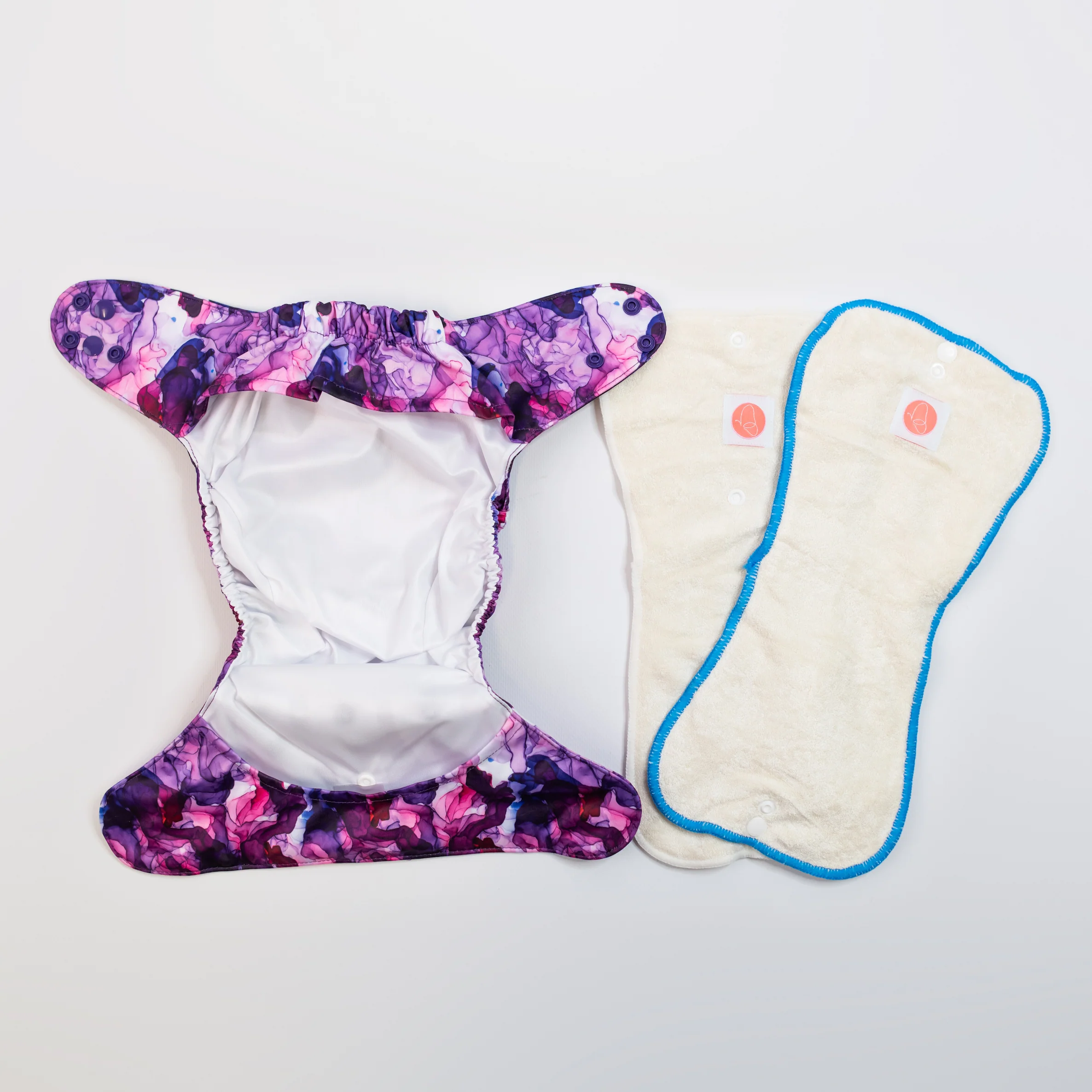 Ultimate Wipeable Cloth Nappy (Lite) | Ultraviolet - Image 5