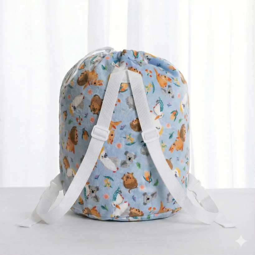 Toddler Nap Sack | True Blue - Image 4