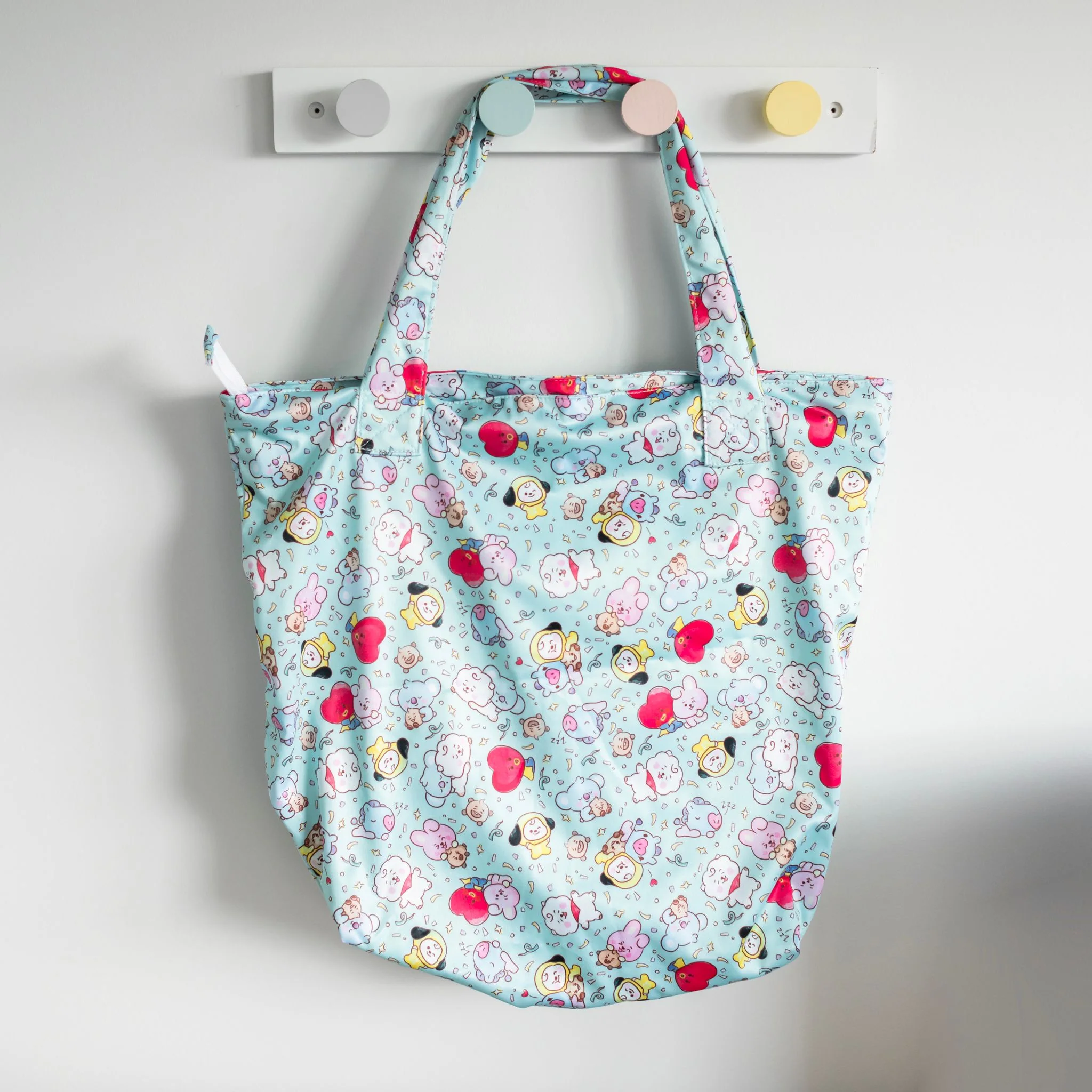 Waterproof Zippered Tote | BTS Friends - Image 3
