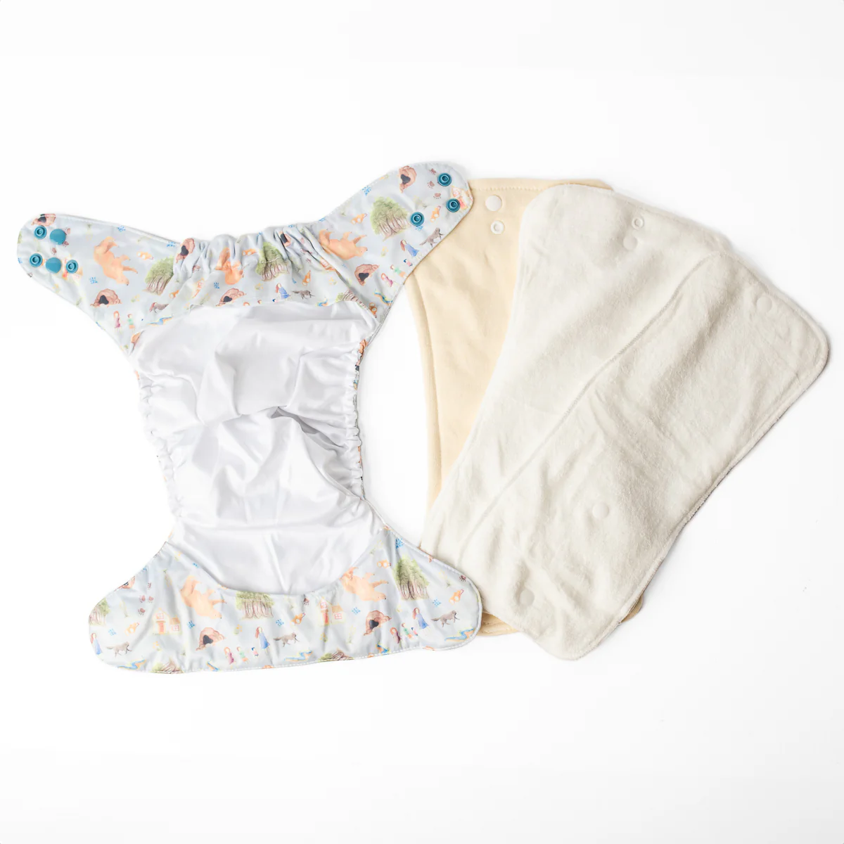 Ultimate Wipeable Cloth Nappy (Core) | Bearfoot Adventure - Image 3