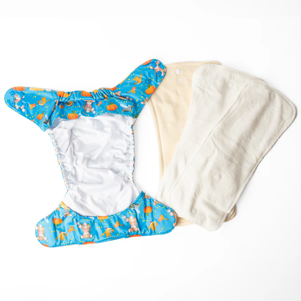 Ultimate Wipeable Cloth Nappy (Core) | Glass Slipper - Image 4