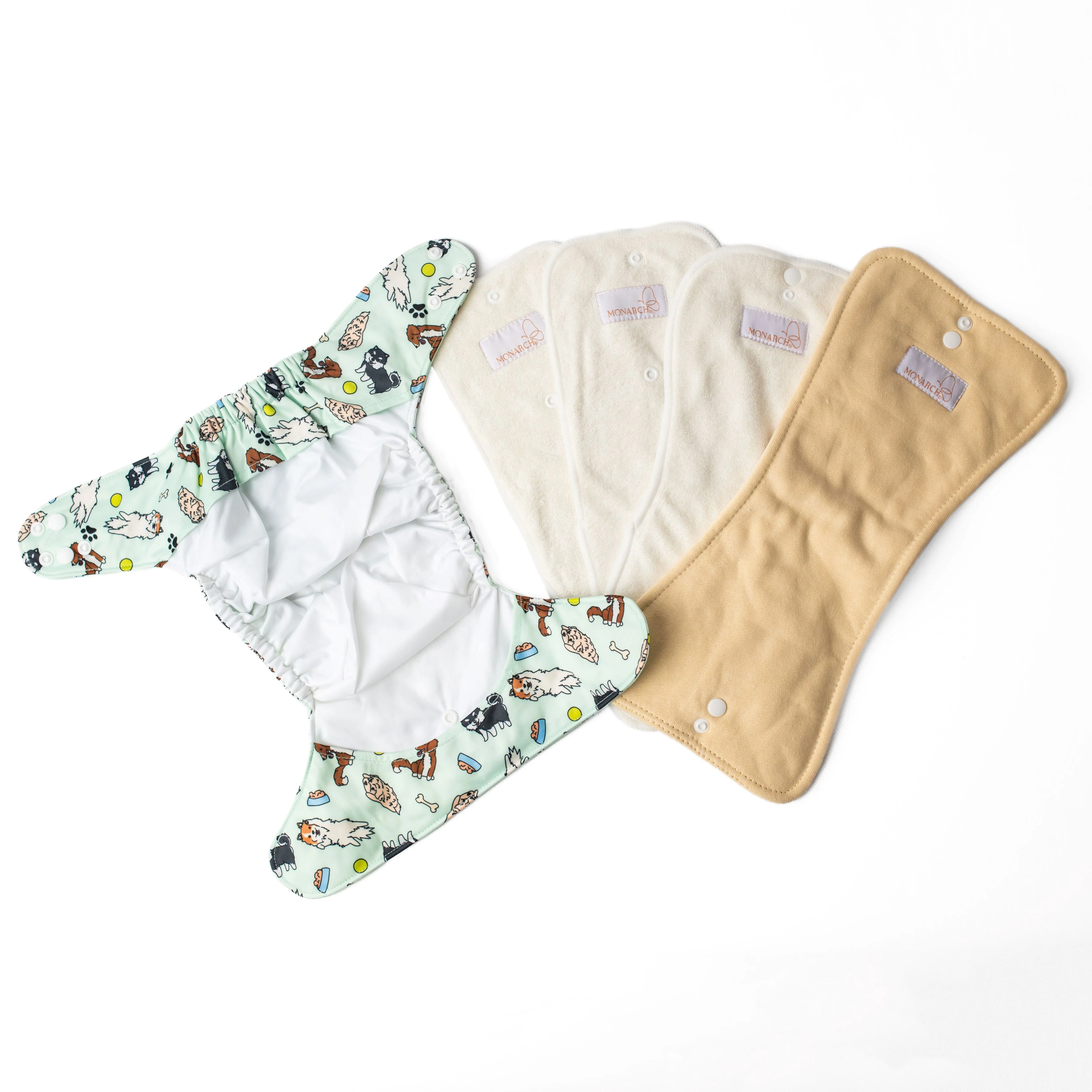 Ultimate Wipeable Cloth Nappy (Deluxe) | Haku & Friends - Image 3