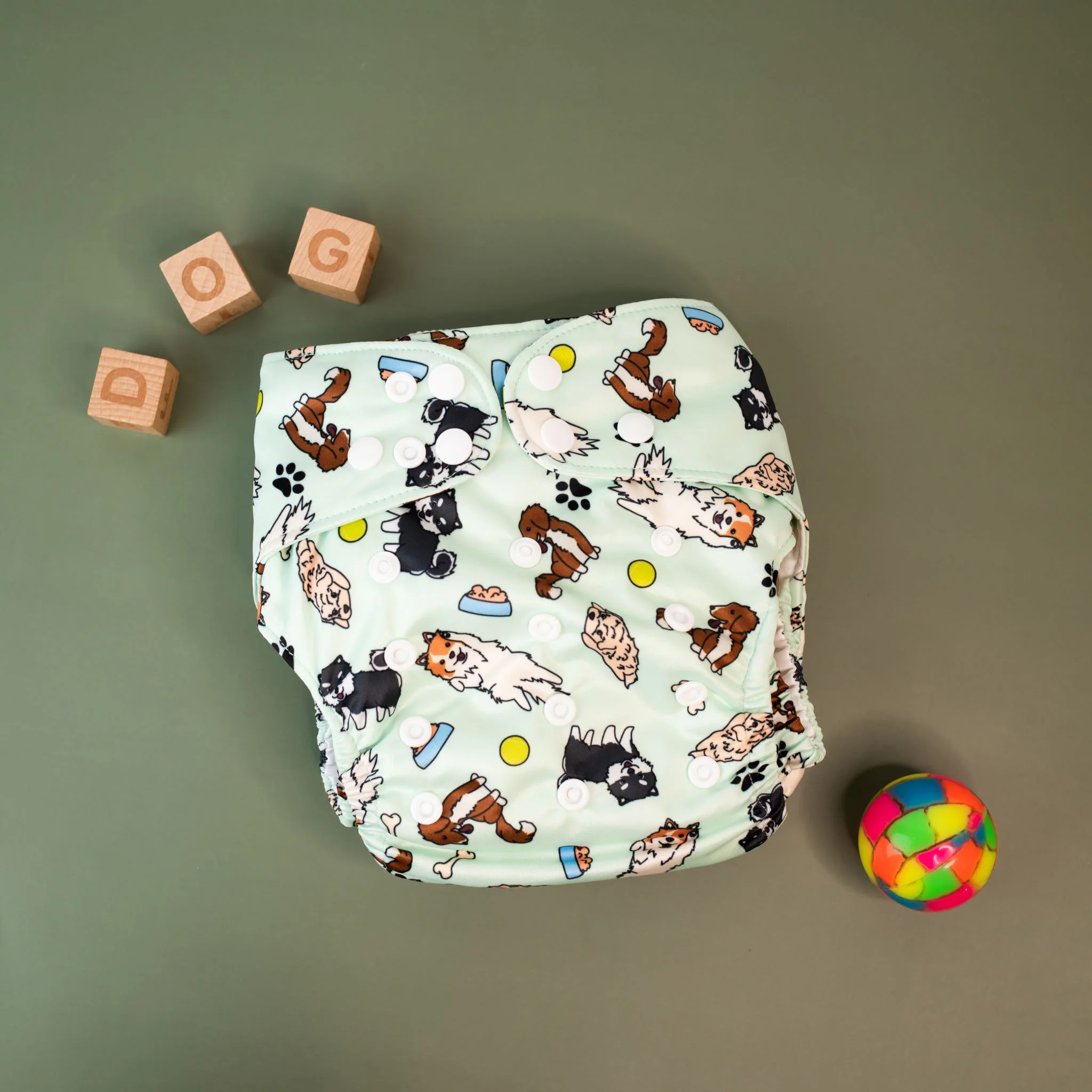 Ultimate Wipeable Cloth Nappy (Deluxe) | Haku & Friends - Image 4