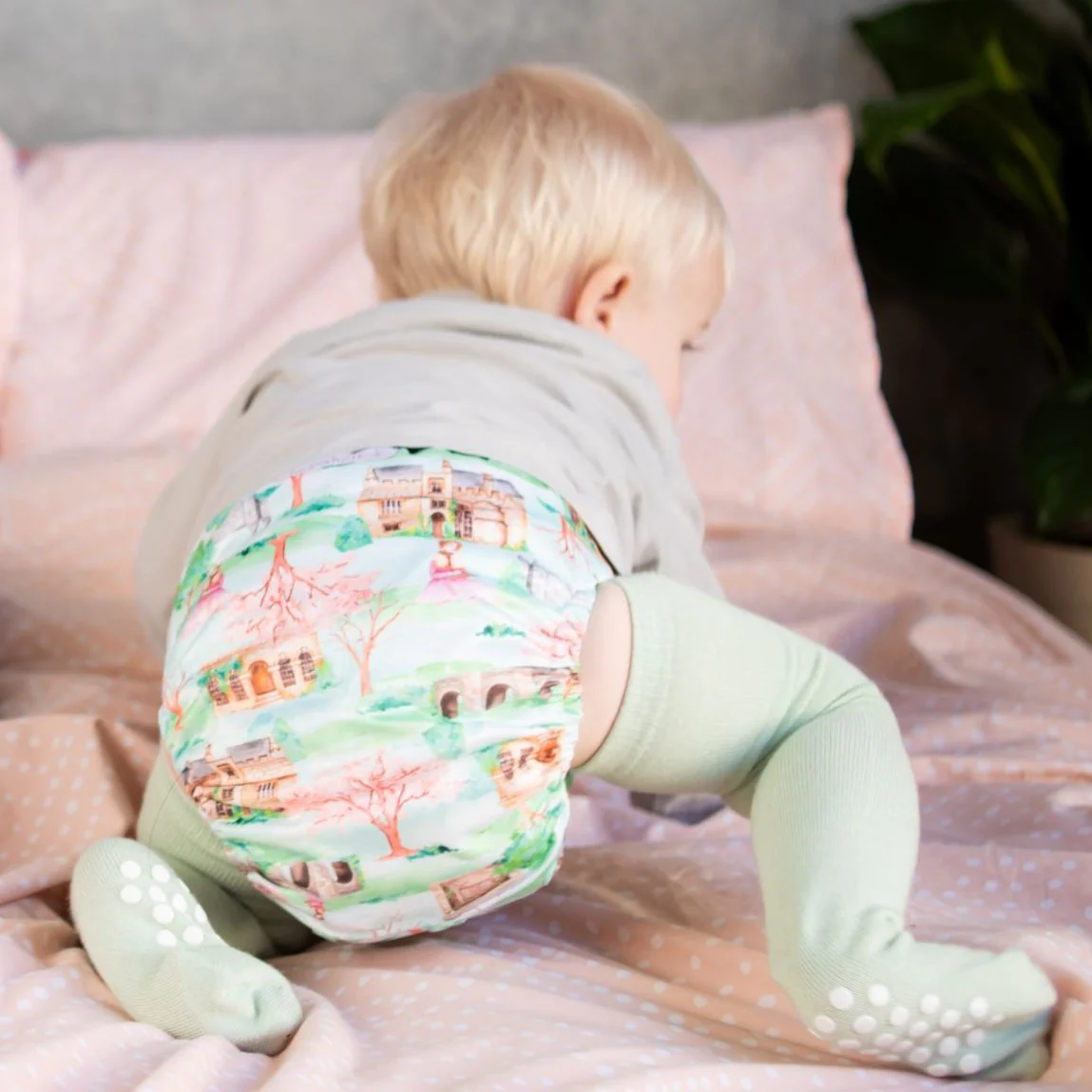 Ultimate Wipeable Cloth Nappy (Deluxe) | Jane Eyre - Image 3