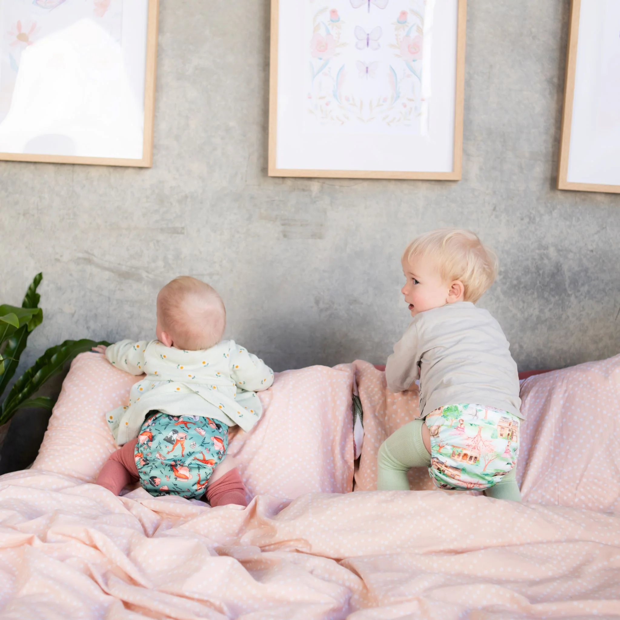 Ultimate Wipeable Cloth Nappy (Deluxe) | Jane Eyre - Image 4